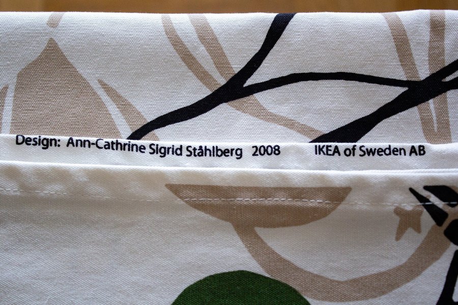 Retro Panelgardiner Ann-Cahtrine Sigrid Ståhlberg 2008, Ikea of Sweden