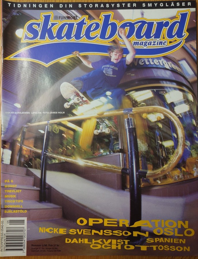 Funsport Skateboard Magazine 5/1998