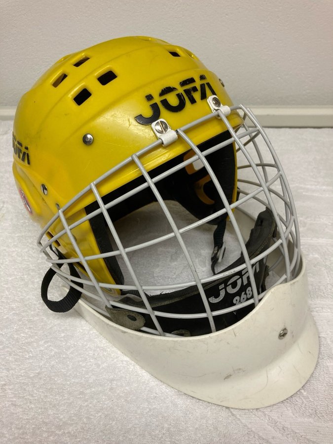 Jofa 290 Målvaktshjälm + Målvaktsgaller Mask  Lexan Hockey Hjälm Retro Vintage