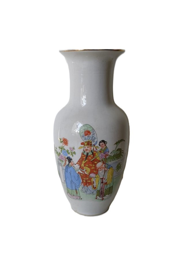 Vintage kinesisk porslinsvas (Vintage Chinese Porcelain Vase)