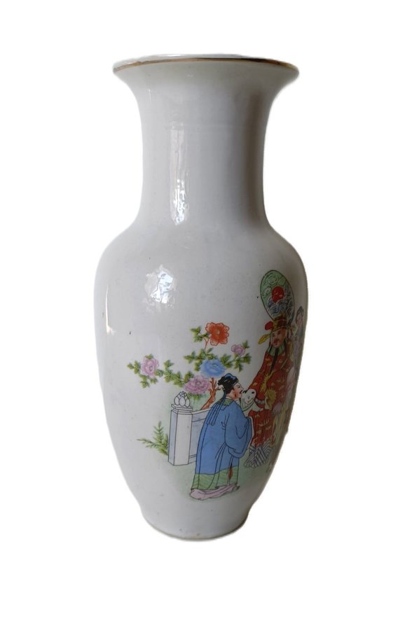 Vintage kinesisk porslinsvas (Vintage Chinese Porcelain Vase)