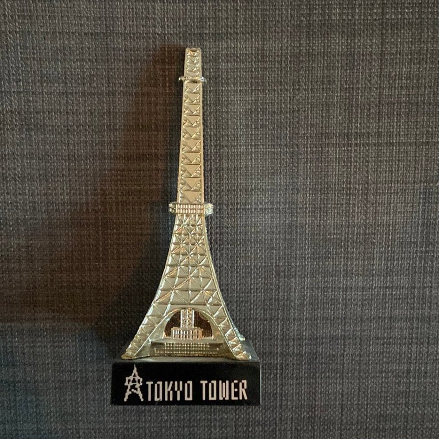 Tokyo tower Japan prydnadsak souvenir defekt