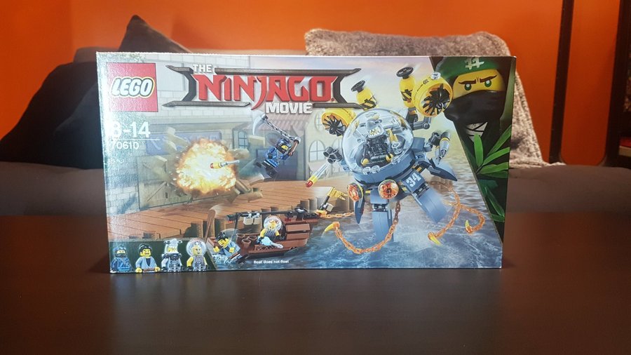 LEGO Ninjago "70610 - Flygande manetubåt" (NY  OÖPPNAD)