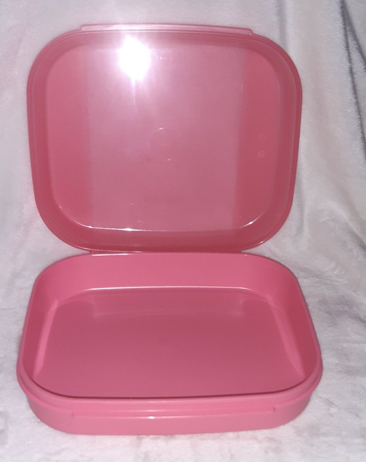 Tupperware delikat låg rosa