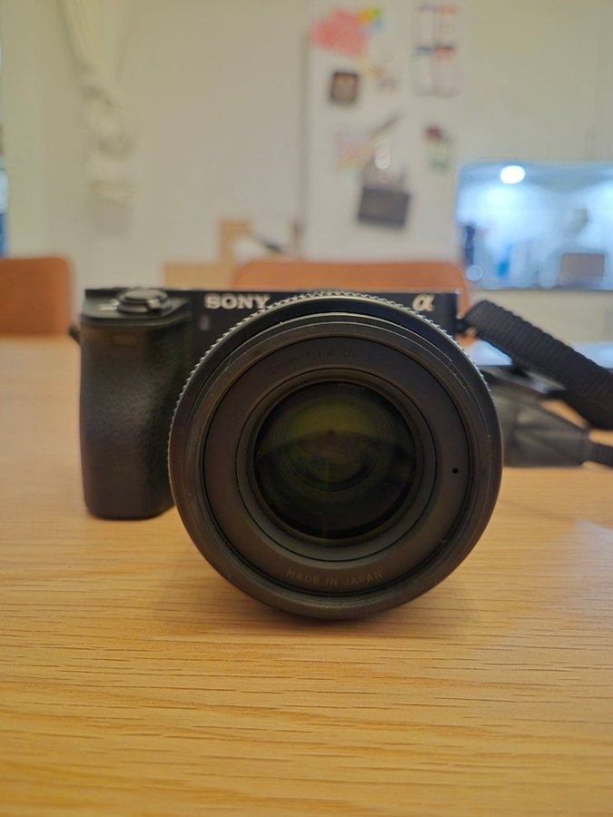 Sony a6500 med 30mm objektiv