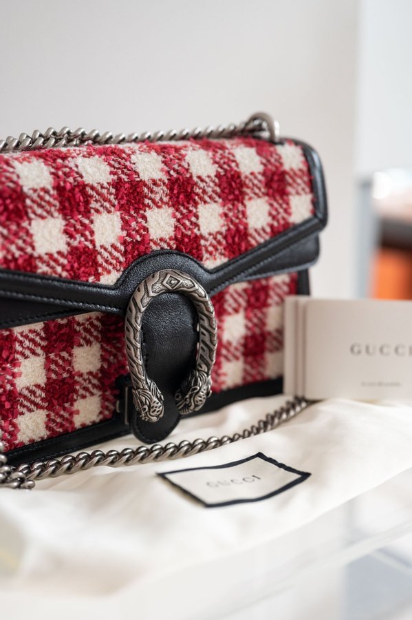 Gucci Dionysus Tweed Handbag