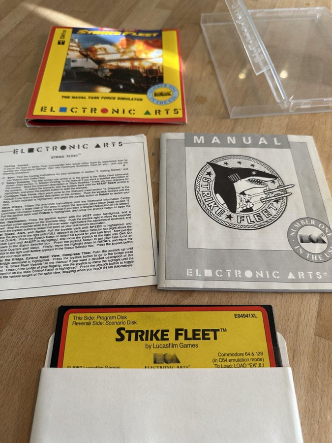 C64 Disk Strike Fleet