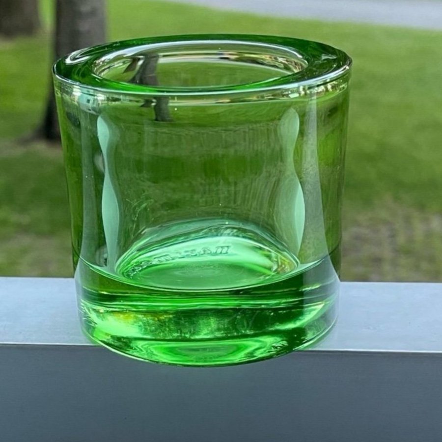 IITTALA Marimekko ljuslykta grön 6cm