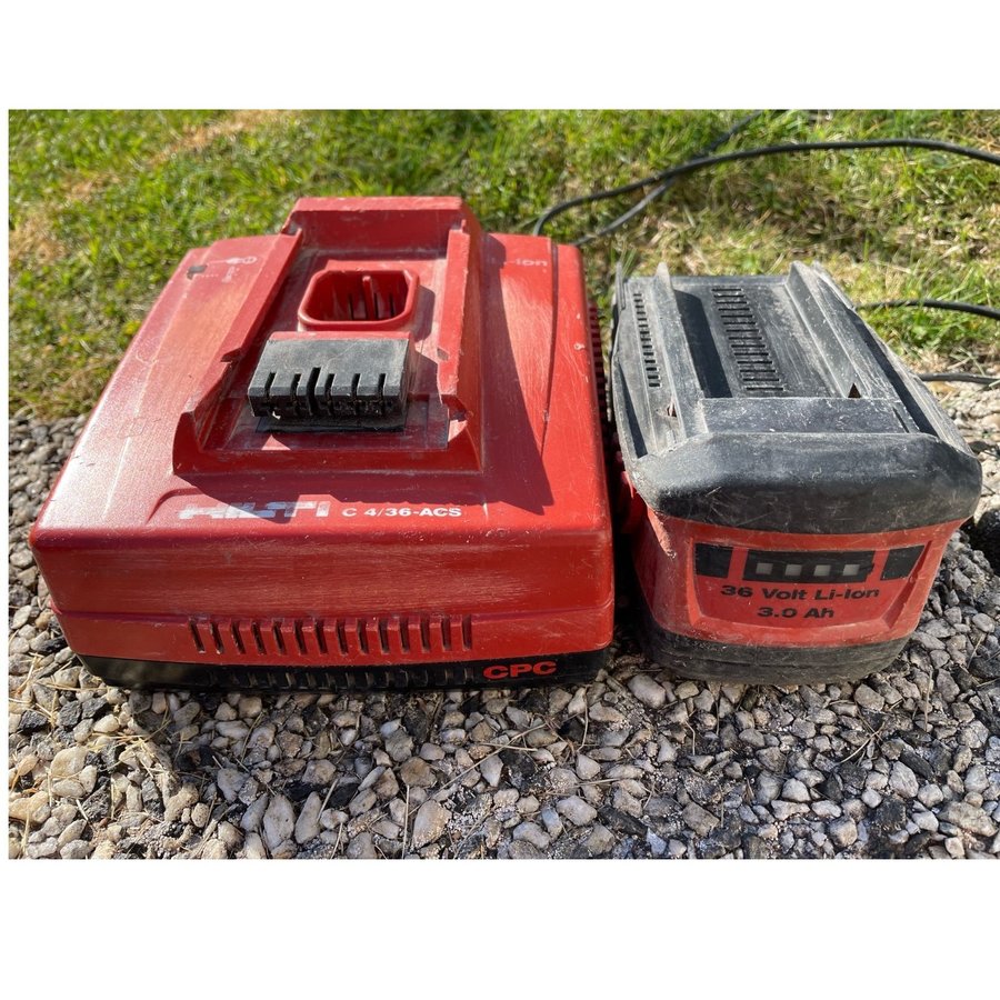 Hilti C4 36-ACS Laddare och Batteri 36V 3Ah