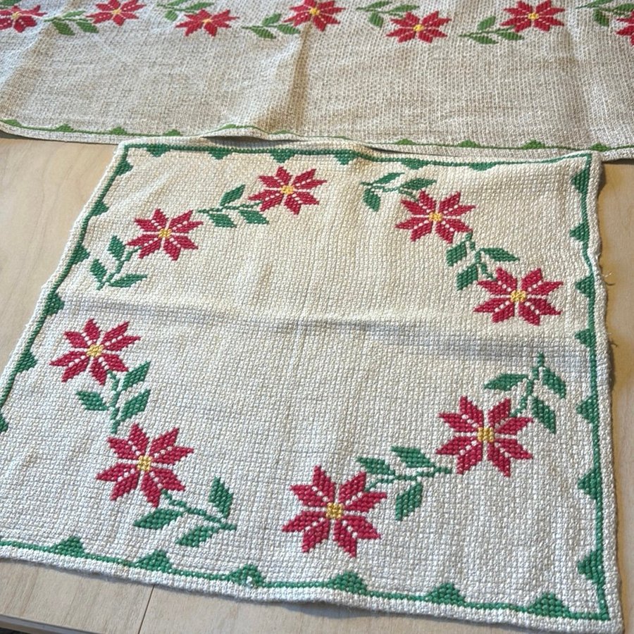 Jul advent textil dukar hemslöjd