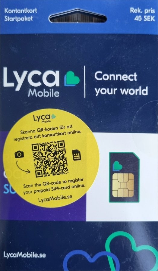 Lycamobile startpaket