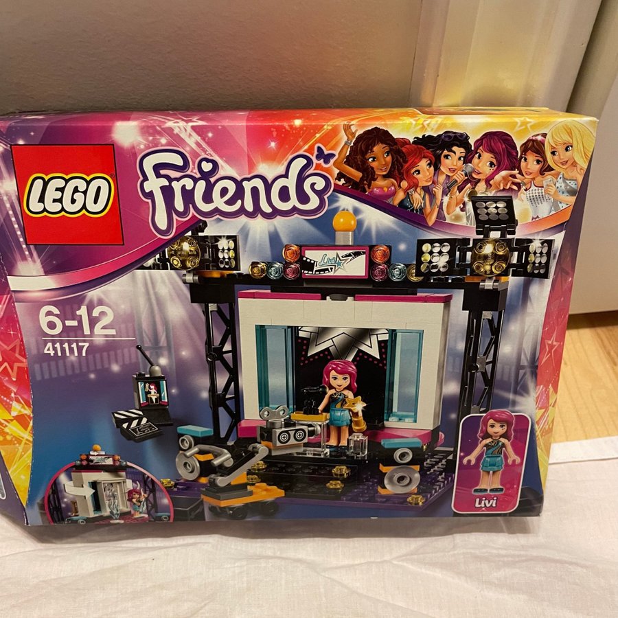 LEGO Friends 41117 Popstjärnornas tv-studio - komplett!