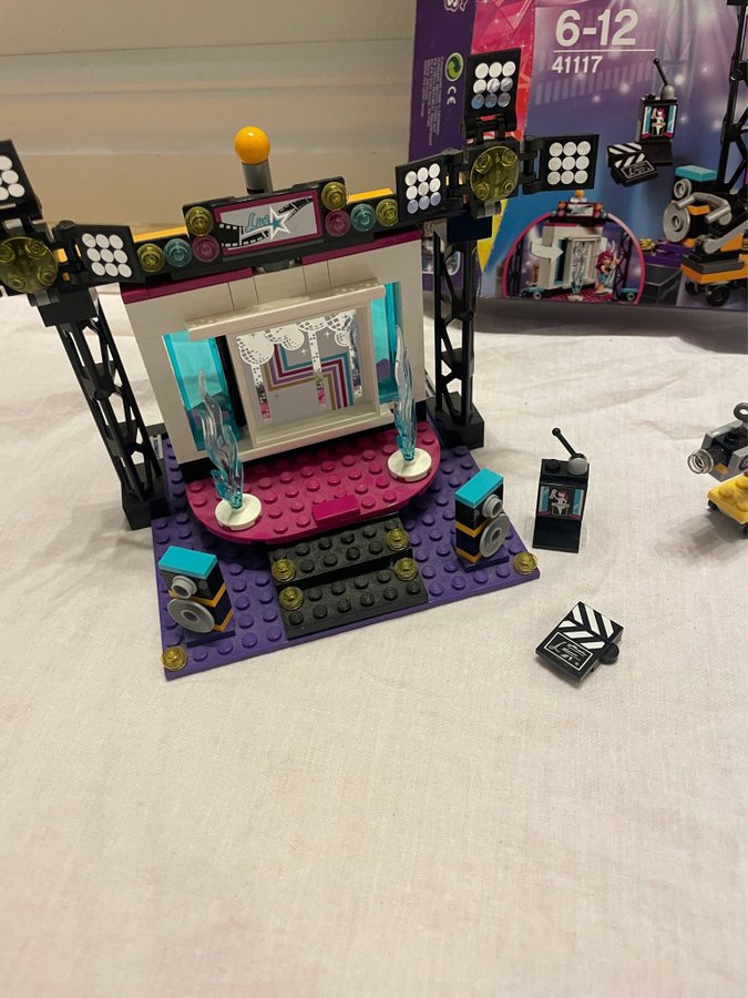 LEGO Friends 41117 Popstjärnornas tv-studio - komplett!