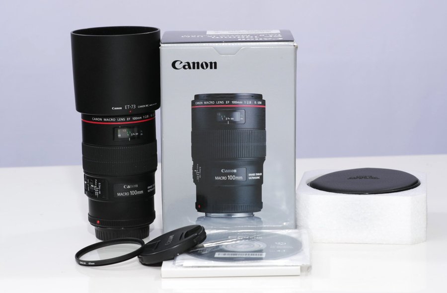 Canon EF 100mm f/28L Macro IS USM Objektiv