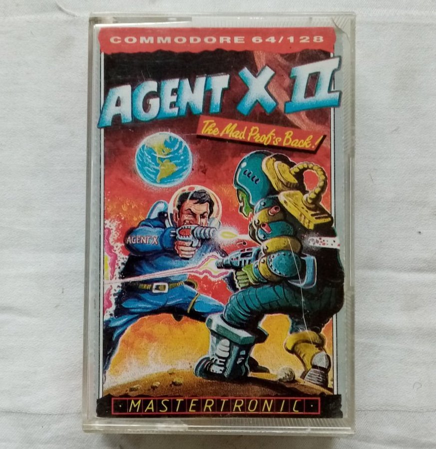 Agent X II - The Mad Prof's Back! (Mastertronic) - Commodore 64 / C64 Spel