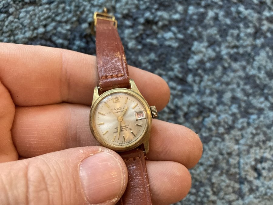 Vintage armbandsur Fabry dam