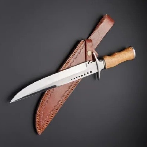 Custom Handmade Carbon Steel Hunting Survival knife Outdoor Best Knife Gift