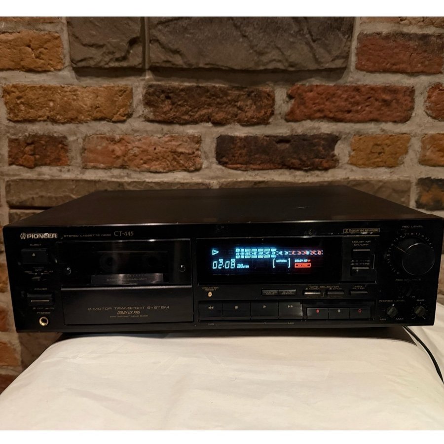 Pioneer CT-445 Kassettbandspelare