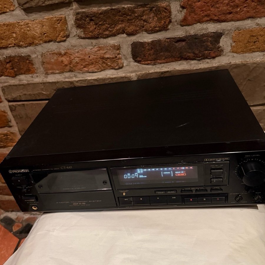 Pioneer CT-445 Kassettbandspelare