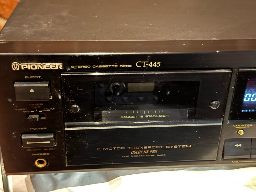 Pioneer CT-445 Kassettbandspelare