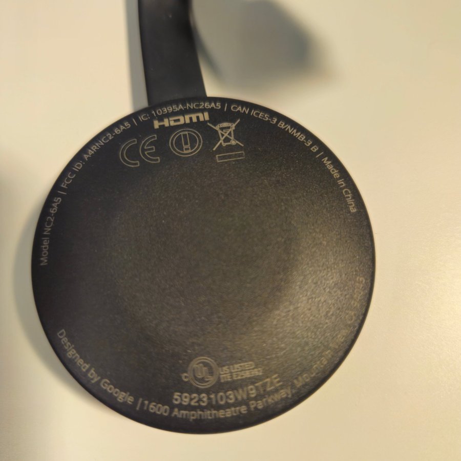 Google Chromecast 2 gen