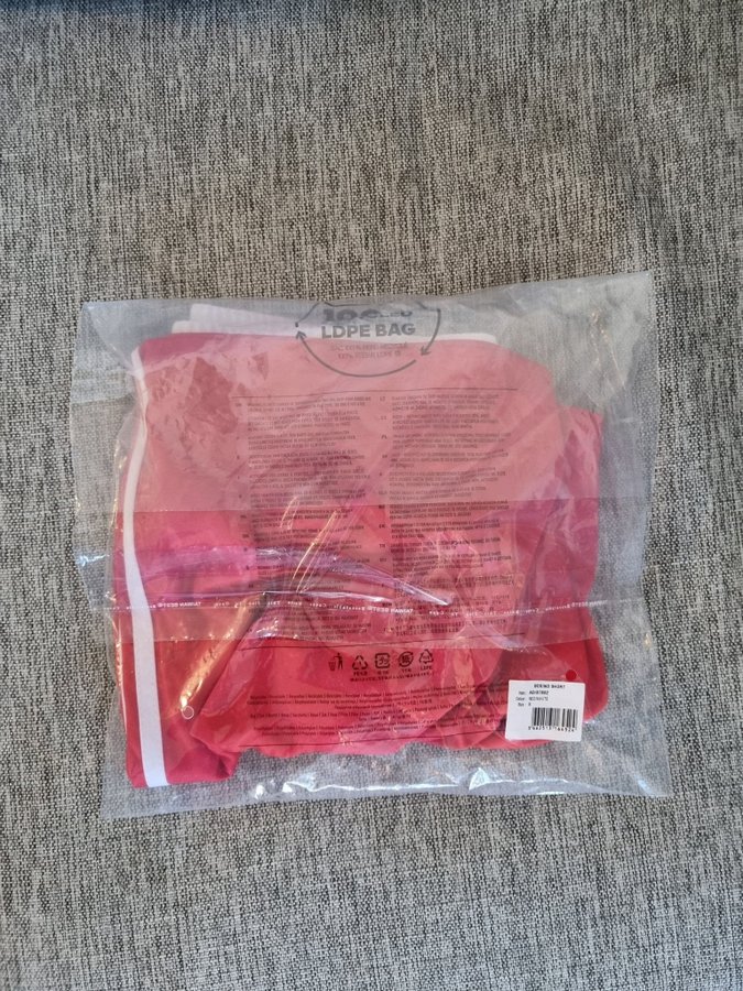 (S) Adidas Boxarshorts Röd/Vita IBA , Aldrig använda!