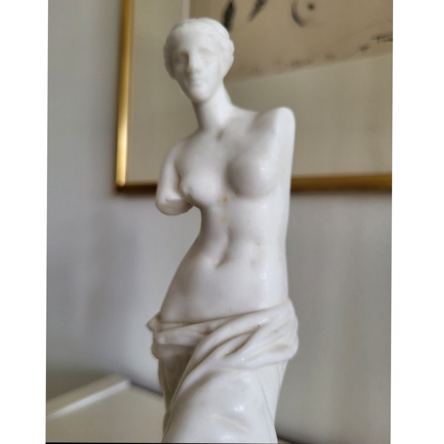 Venus staty Milo grekisk figurin 21 cm hög romersk gudinna Afrodite