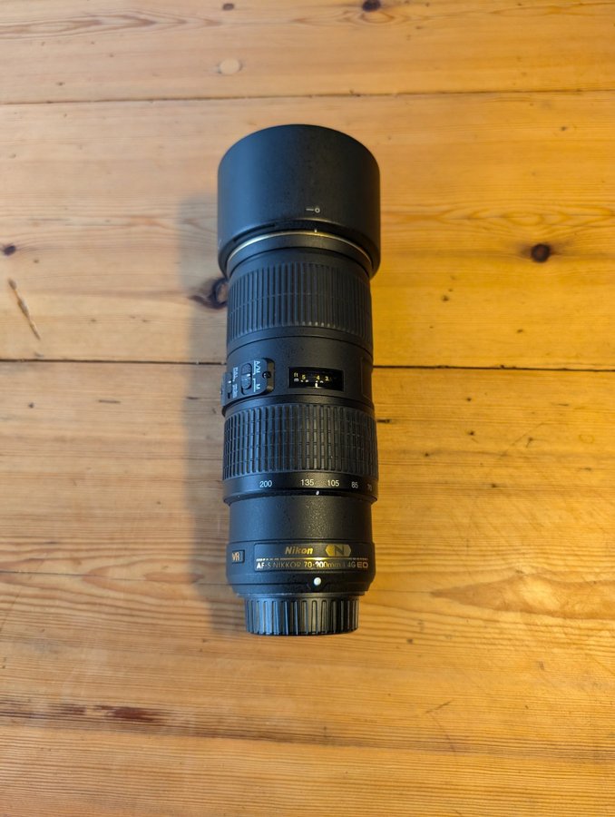 Nikon AF-S Nikkor 70-200mm 1:4G ED VR