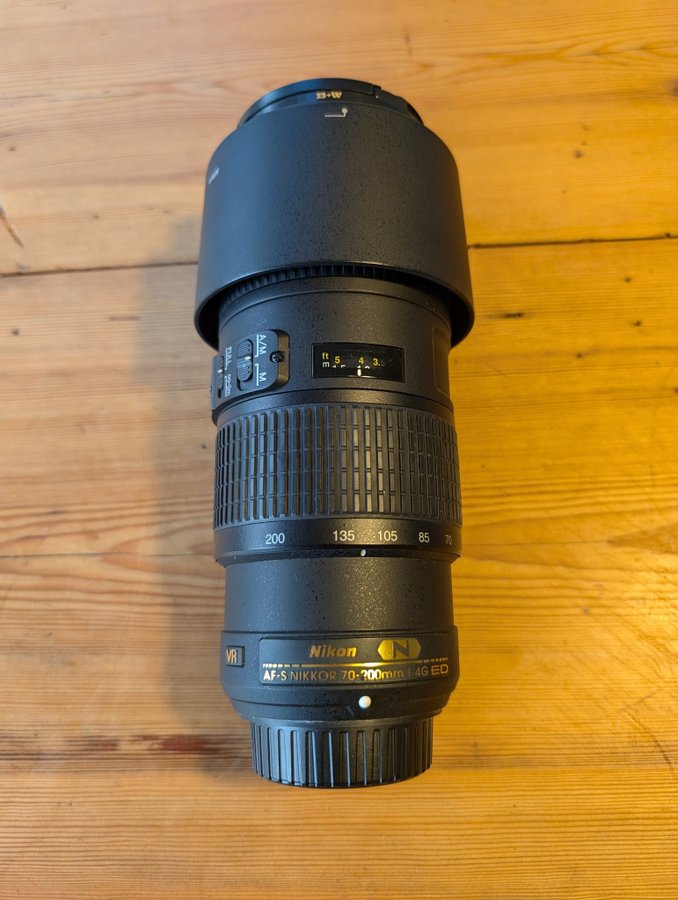 Nikon AF-S Nikkor 70-200mm 1:4G ED VR