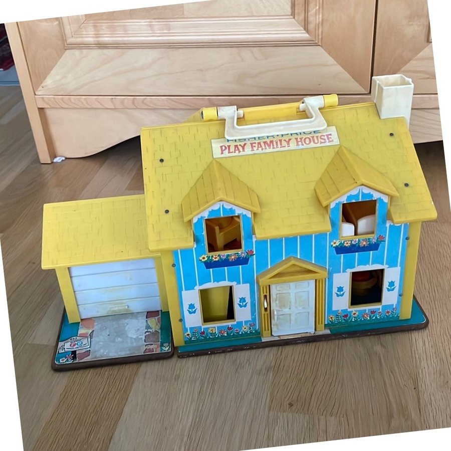 Fisher-Price Play Family House från 70 talet