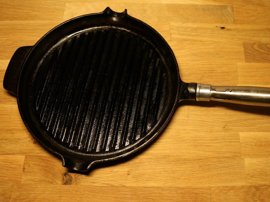 Grillpanna Gjutjärn Ronneby Bruk Stekpanna 25cm