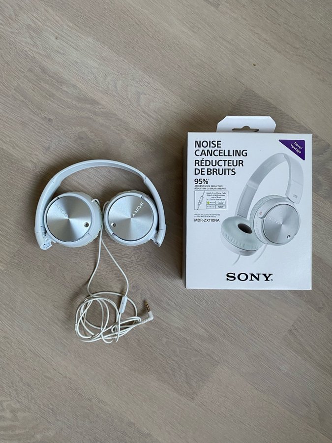 Hörlurar Sony noise cancellation