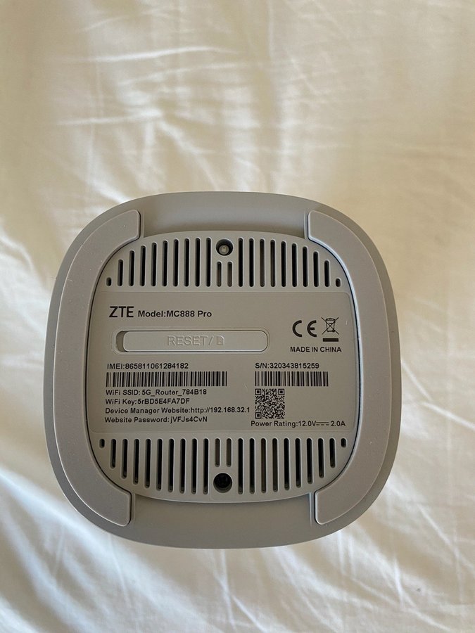 ZTE MC888 Pro Router