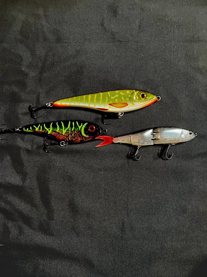 Jerkbaits Gädda 3-pack