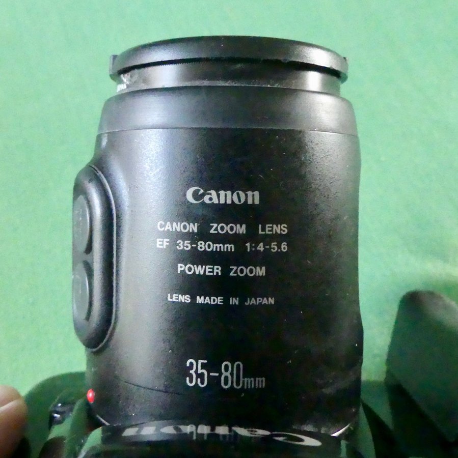 Canon EOS 5 med objektiv