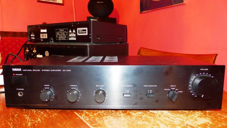 Yamaha AX-330 Stereo Förstärkare,fin och fungerande