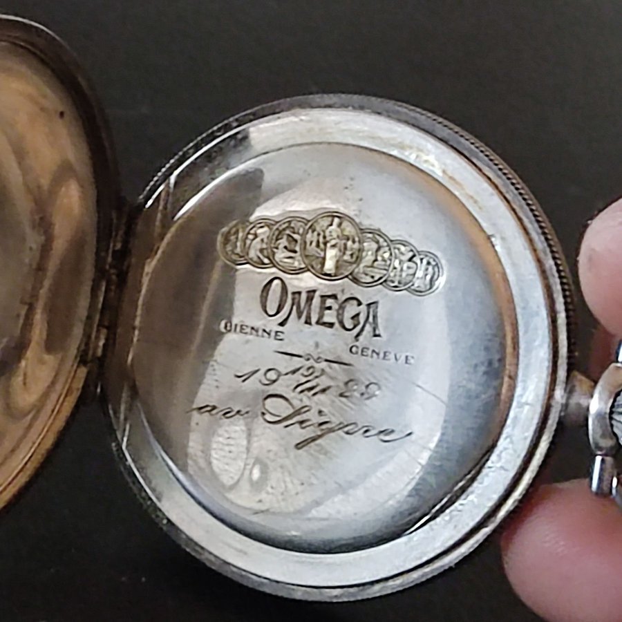 Omega fickur silver 0.900