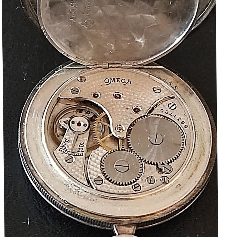 Omega fickur silver 0.900