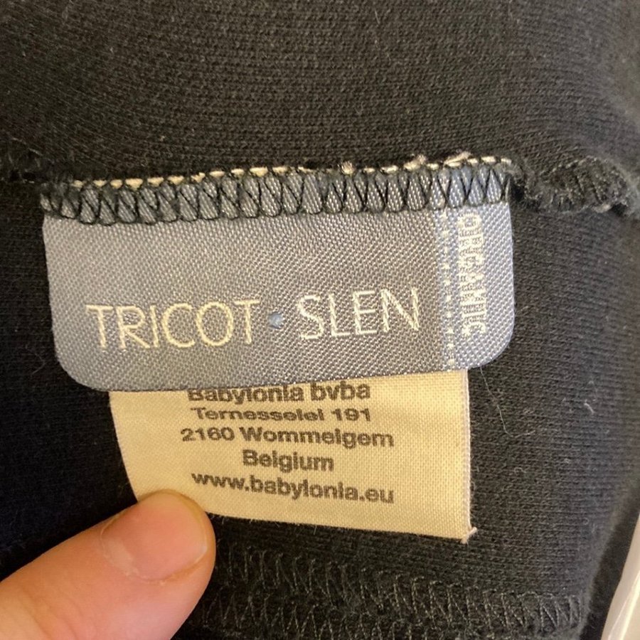 Tricot Slen svart bärsjal