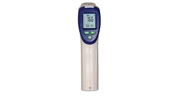 Traceable Calibrated IR Thermometer with Alarm; 12:1