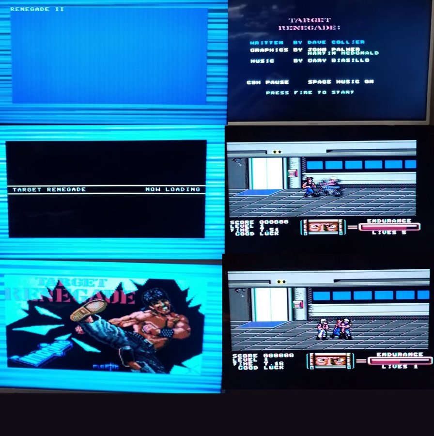 Target Renegade (Imagine Software) ->TESTAD<- Commodore 64 / C64 Spel