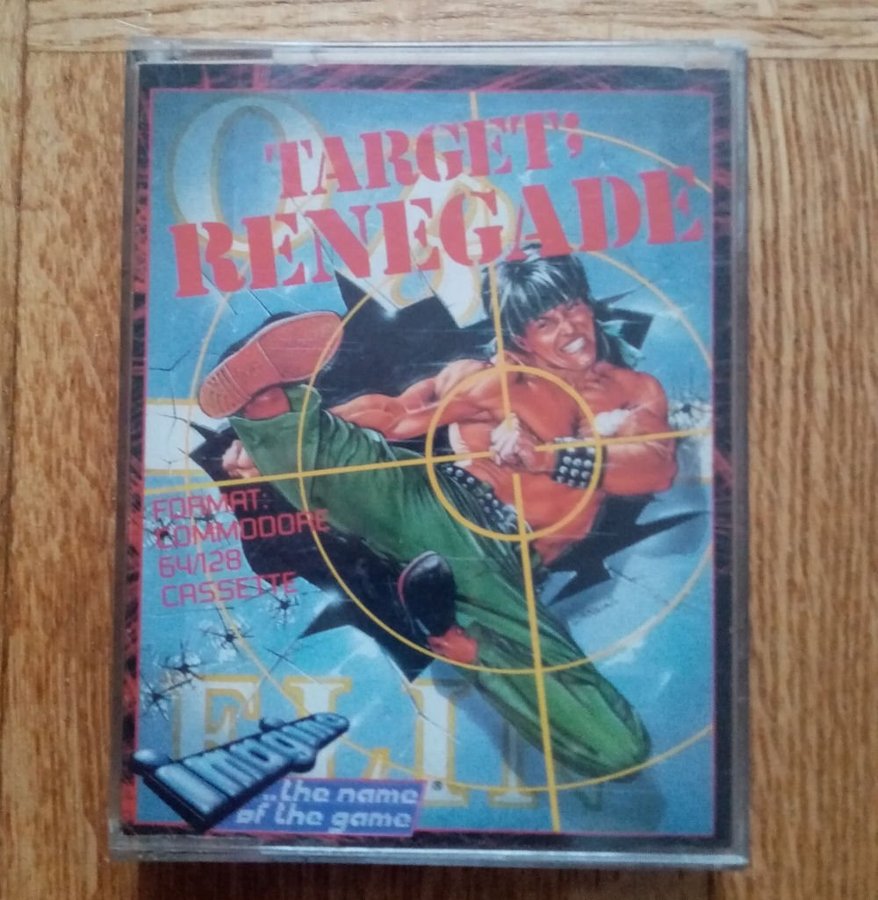 Target Renegade (Imagine Software) ->TESTAD<- Commodore 64 / C64 Spel