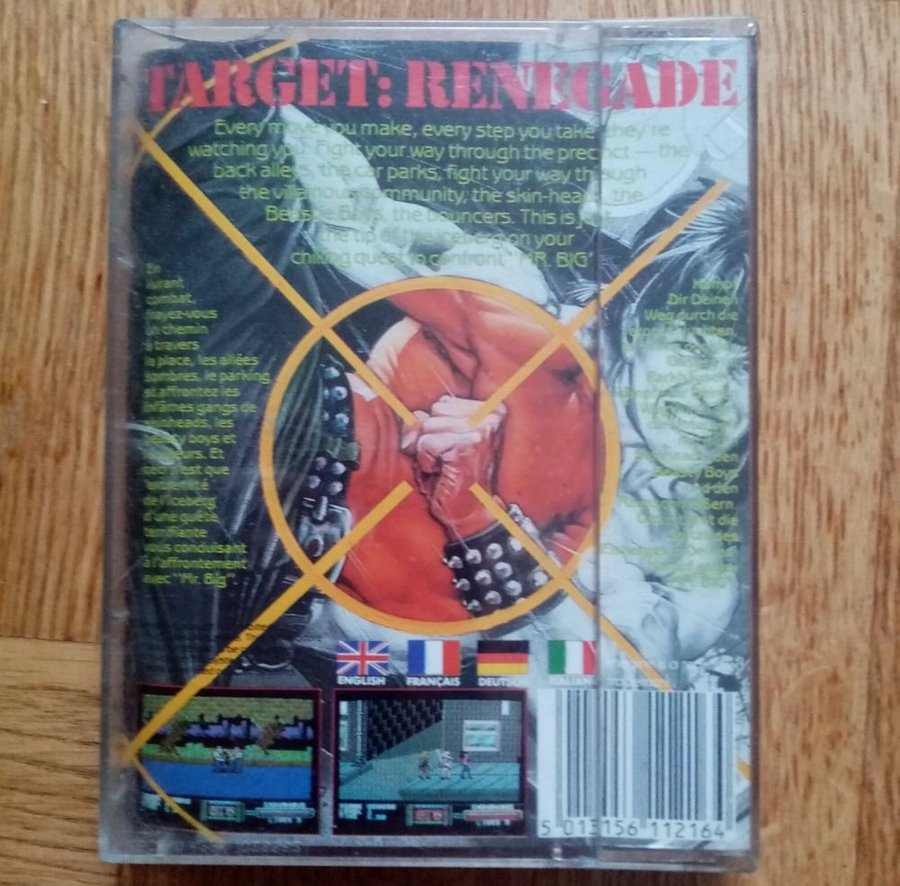 Target Renegade (Imagine Software) ->TESTAD<- Commodore 64 / C64 Spel