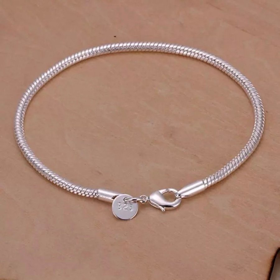 ARMBAND STERLING SILVER 925 KLAPP