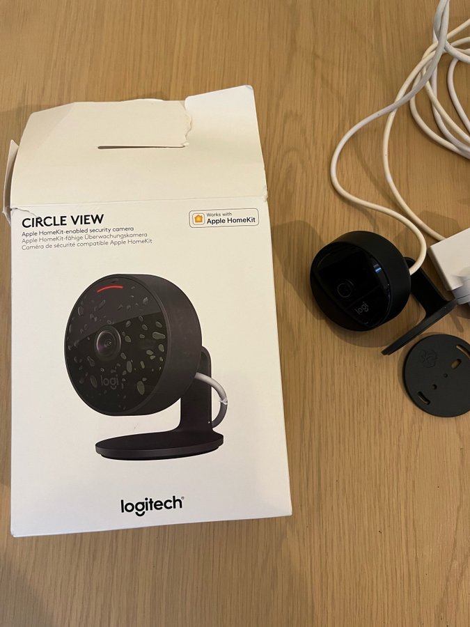 Logitech Circle View Säkerhetskamera utrop 1KR