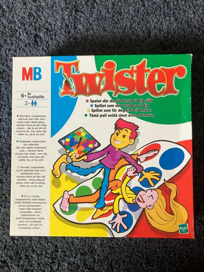 Twister spel Hasbro MB jättefint skick