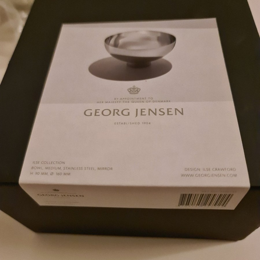 Georg Jensen Ilse collection skål Nypris 899 kr