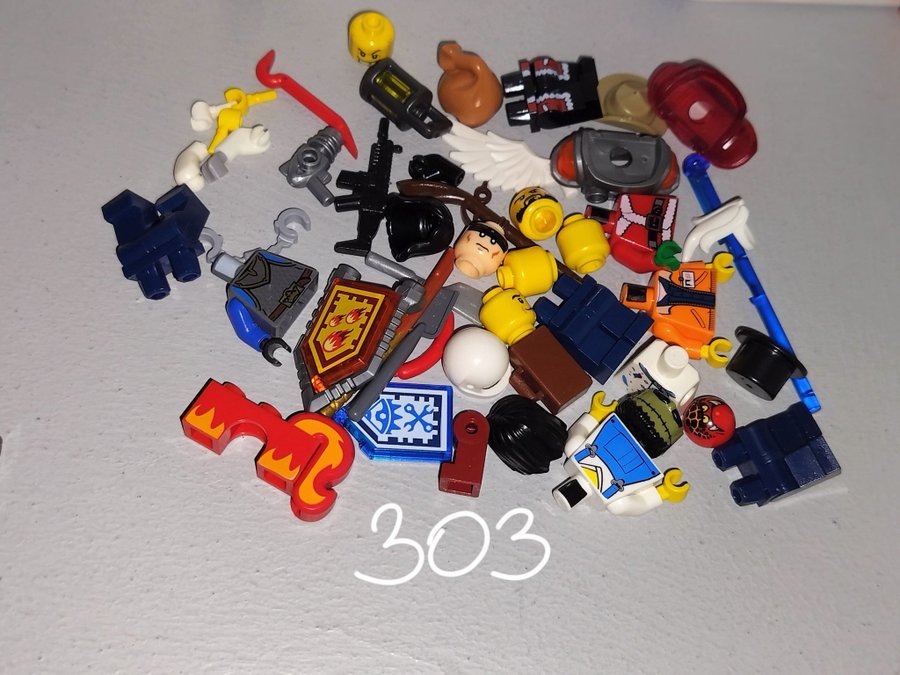 Lego Minifigurer  Tillbehör