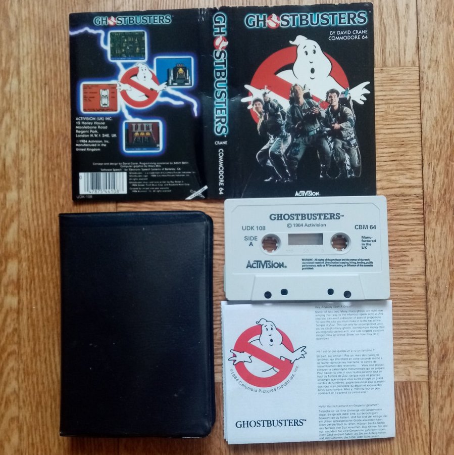 Ghostbusters (Activision) ->TESTAD<- Commodore 64 / C64 Spel