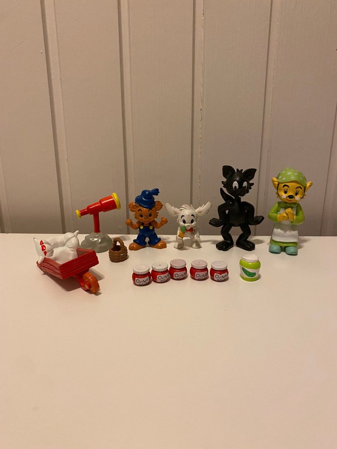 Bamse figurer och tillbehör